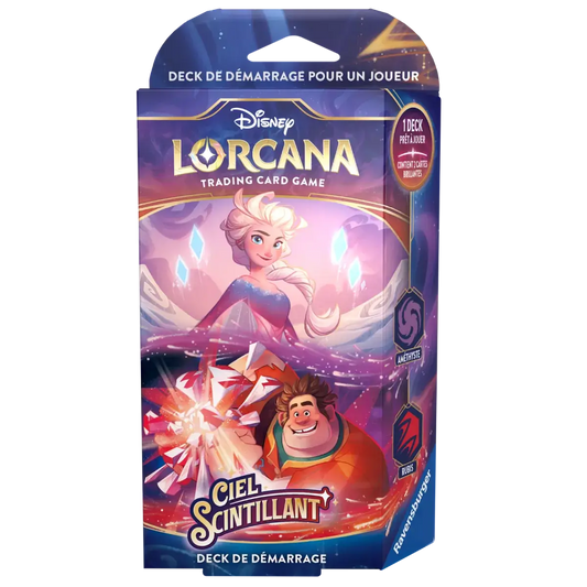Disney Lorcana – Deck de Démarrage Elsa / Ralph – Ch.5 Ciel Scintillant