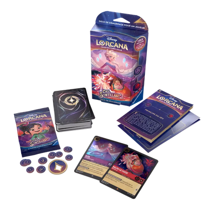 Disney Lorcana – Deck de Démarrage Elsa / Ralph – Ch.5 Ciel Scintillant