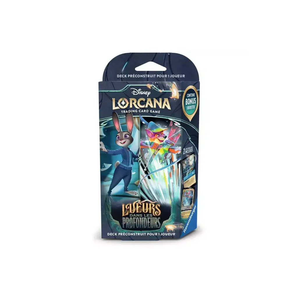 Disney Lorcana – Deck de Démarrage Judy Hopps / Robin des Bois – Ch.10 Lueurs dans les Profondeurs