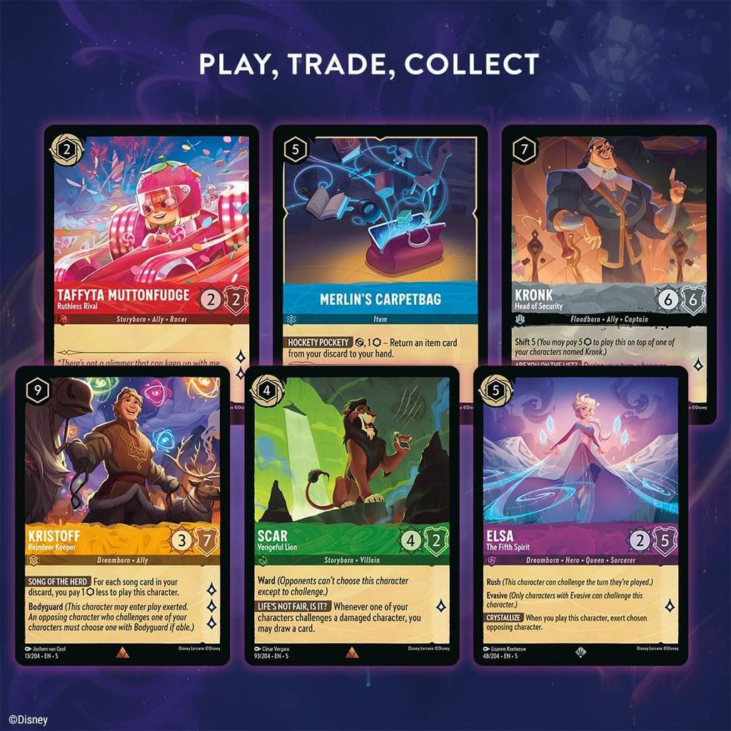 Disney Lorcana – Deck de Démarrage Elsa / Ralph – Ch.5 Ciel Scintillant