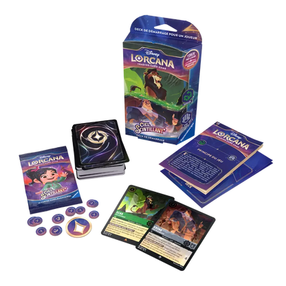 Disney Lorcana – Deck de Démarrage Scar / Kronk – Ch.5 Ciel Scintillant