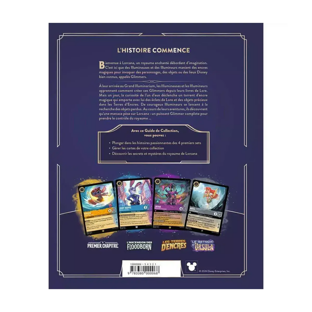 Disney Lorcana – Guide de Collection Sets 1-4
