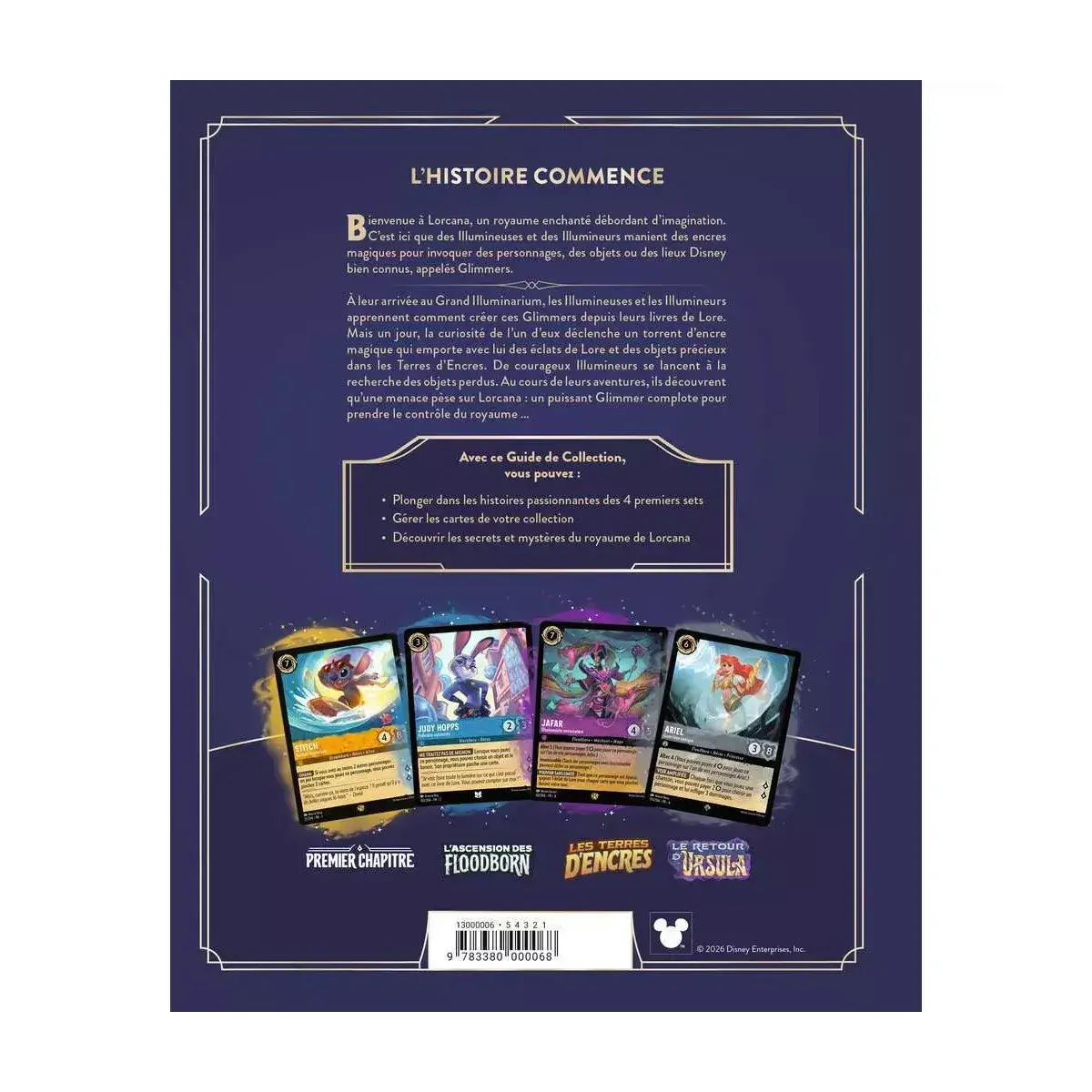 Disney Lorcana – Guide de Collection Sets 1-4