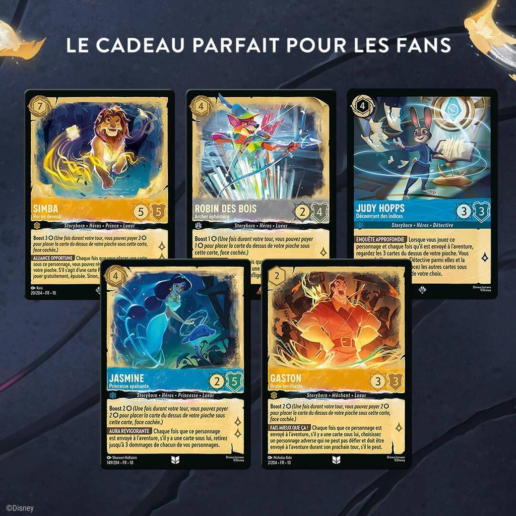 Disney Lorcana – Deck de Démarrage Judy Hopps / Robin des Bois – Ch.10 Lueurs dans les Profondeurs