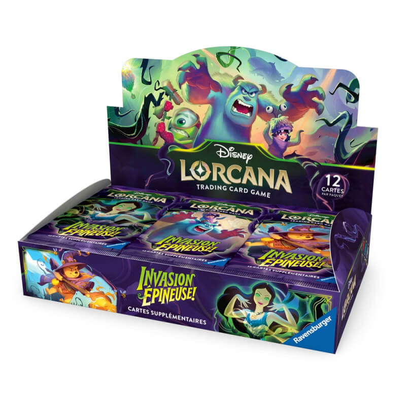 Disney Lorcana – Display 24 Boosters Ch.13 Invasion Épineuse !