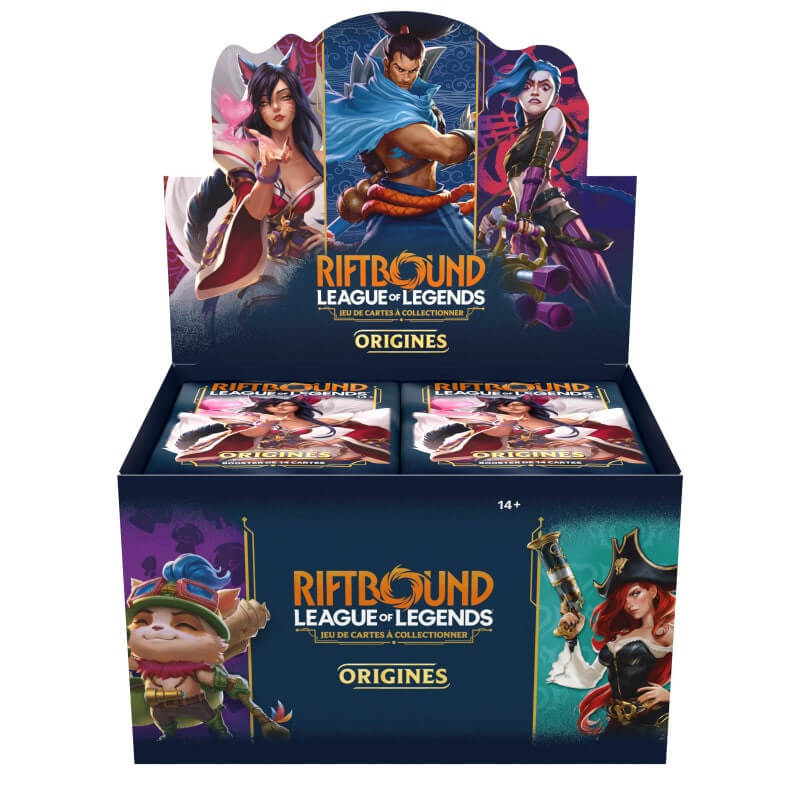 Riftbound – Display 24 Boosters Origines (FR)