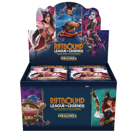 Riftbound – Display 24 Boosters Origines (FR)