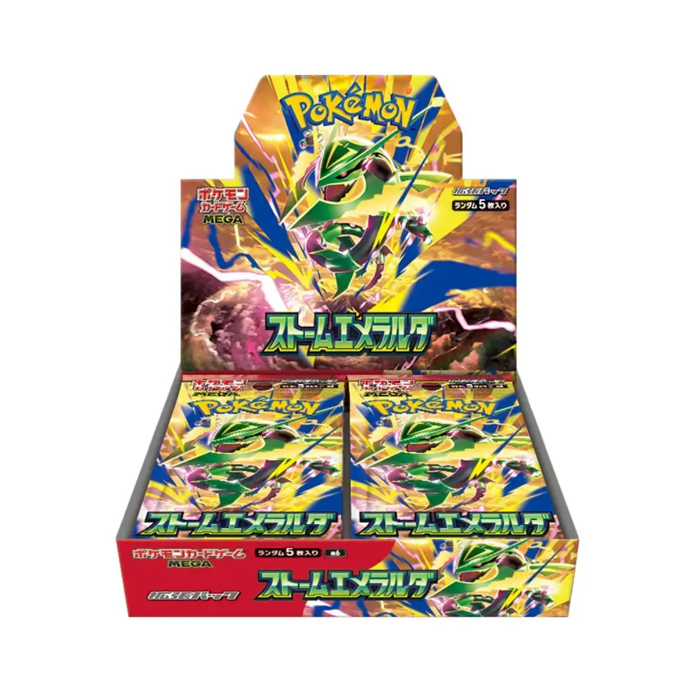 Pokémon – Display Méga-Évolution : Storm Emerald M6 (JPN)