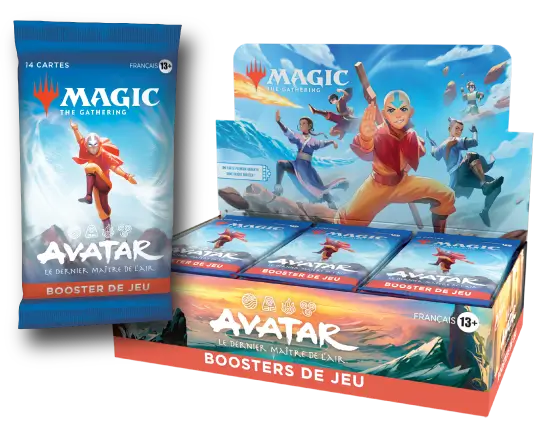 Magic: The Gathering – Avatar Le Dernier Maître de l’Air – Display 30 Boosters de Jeu FR