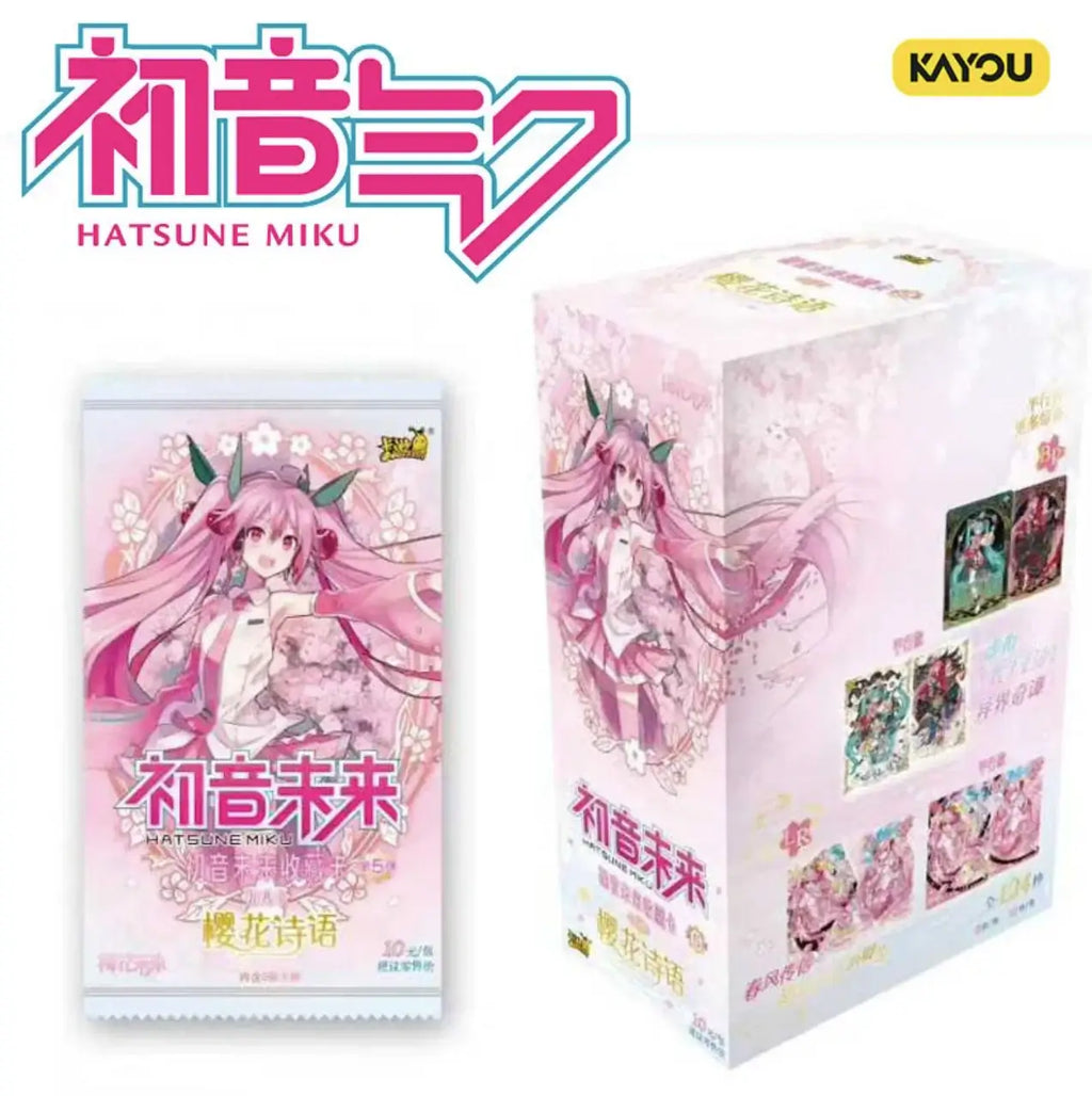 Display Hatsune Miku Kayou Card Tier 4 Wave 5 18 Boosters – vue principale