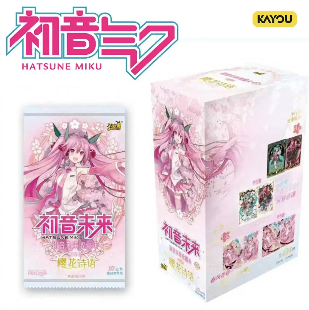 DISPLAY : Hatsune Miku – Kayou Card Tier 4 Wave 5 (18 Boosters)