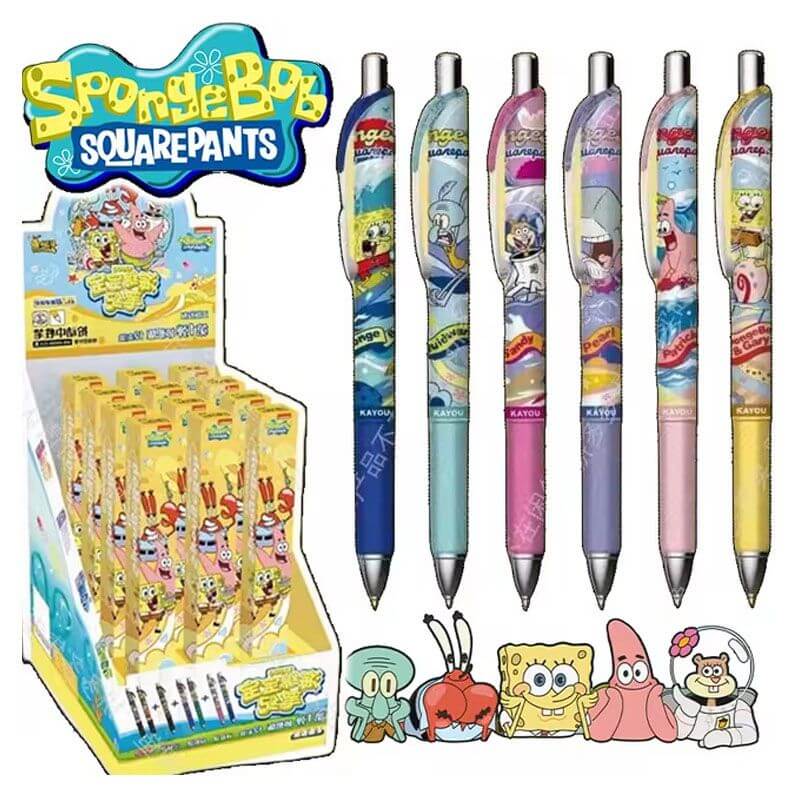 Stylos Gel Bob l'Éponge Kayou – vue principale