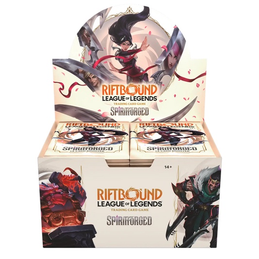 Riftbound – Display 24 Boosters Armes Spirituelles (FR) – PRÉCOMMANDE