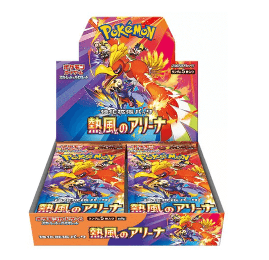 Display Pokémon SV9A Heat Wave Arena – 30 boosters japonais officiels