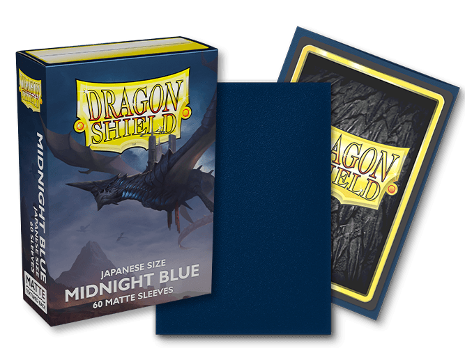 Sleeves Dragon Shield Matte Japanese – Midnight Blue (60 sleeves)