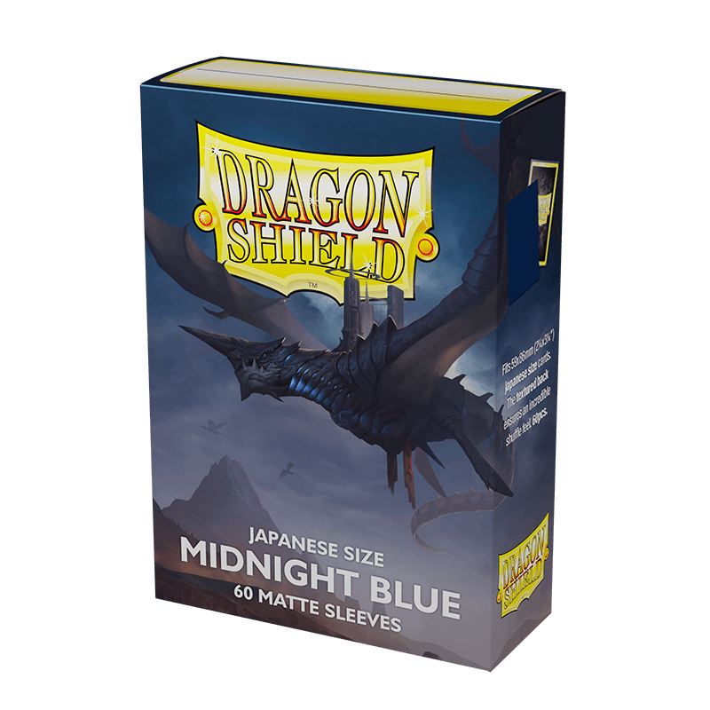 Sleeves Dragon Shield Matte Japanese – Midnight Blue (60 sleeves)