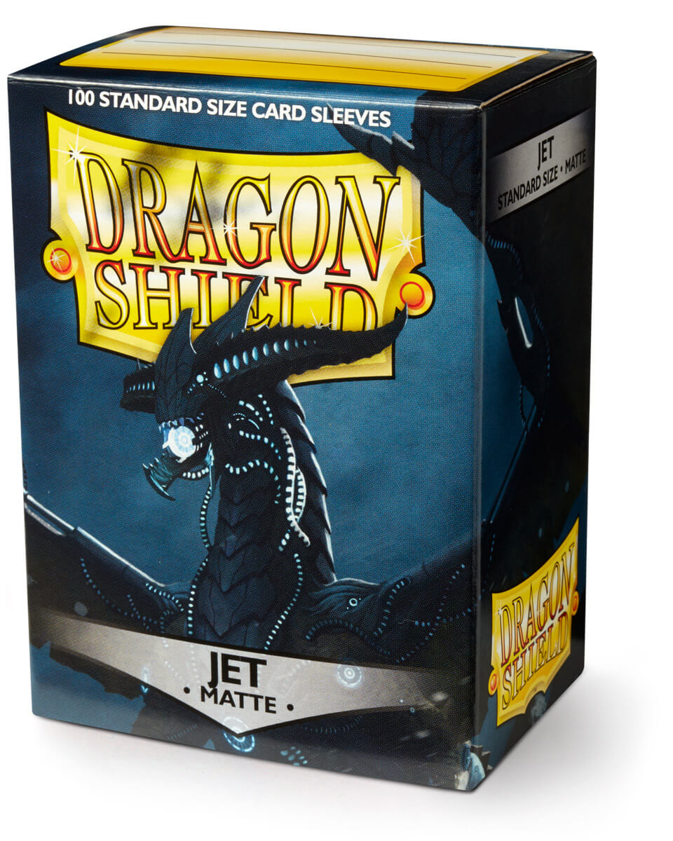 Sleeves Dragon Shield Matte – Jet Black (100 sleeves)
