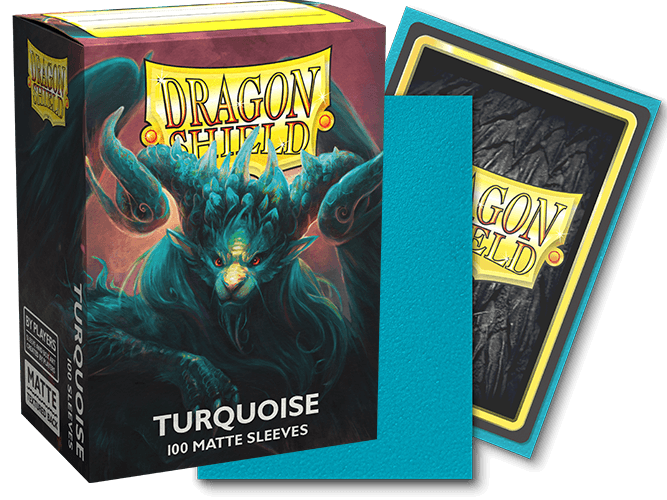 Sleeves Dragon Shield Matte – Turquoise (100 sleeves)