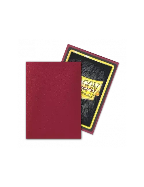 Sleeves Dragon Shield Matte – Blood Red (100 sleeves)