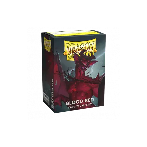 Sleeves Dragon Shield Matte – Blood Red (100 sleeves)