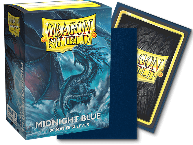 Sleeves Dragon Shield Matte – Midnight Blue (100 sleeves)