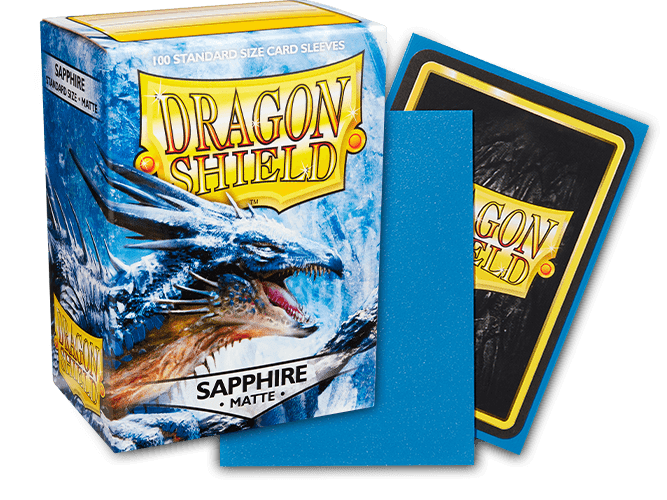 Sleeves Dragon Shield Matte – Sapphire (100 sleeves)