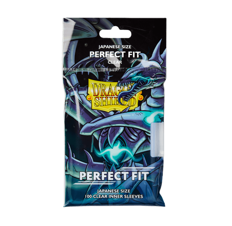 Dragon Shield – Perfect Fit Sleeves Japanese Clear – 100 Sleeves