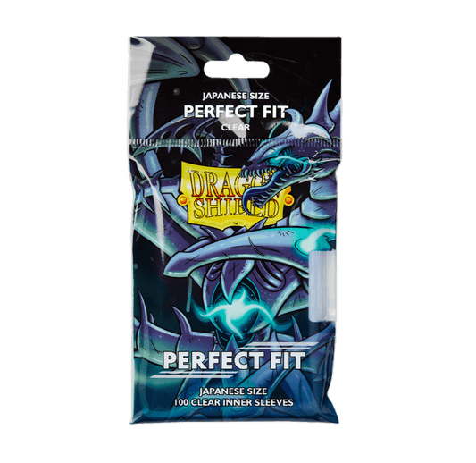 Dragon Shield – Perfect Fit Sleeves Japanese Clear – 100 Sleeves