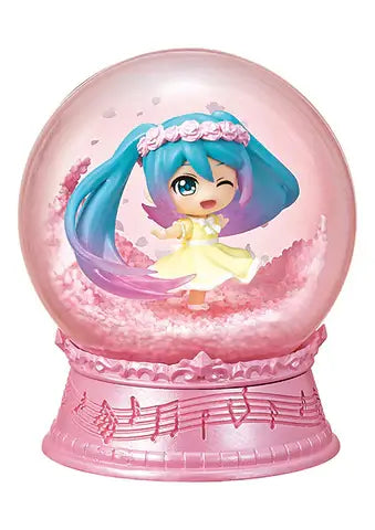 Figurine Hatsune Miku Blind Box Scenery Dome boule de neige – Printemps