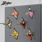 Display Shuriken Magnets Naruto Kayou – vue sur mur