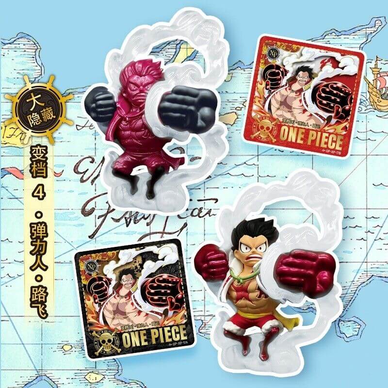 Display One Piece Mini-Figurines Mystères Kayou – gear 3rd