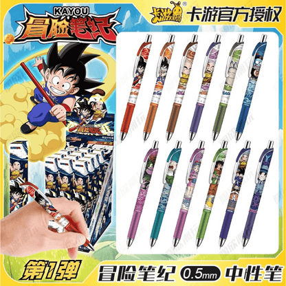 DISPLAY : Stylos Gel Dragon Ball – KAYOU (x12)