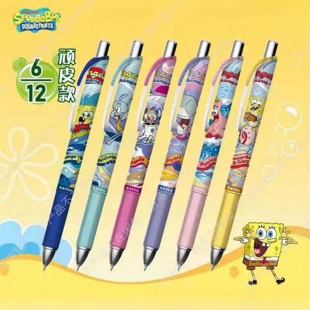 Stylos Gel Bob l'Éponge Kayou – Hit 