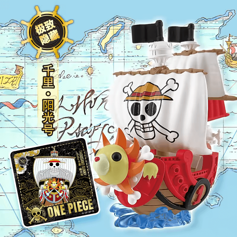 Display One Piece Mini-Figurines Mystères Kayou – thousand sunny