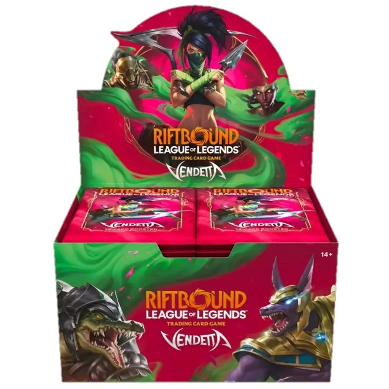 Riftbound : League of Legends TCG – Display 24 Boosters Vendetta (EN)