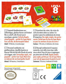 Jeu de Cartes Level 8 – Super Mario