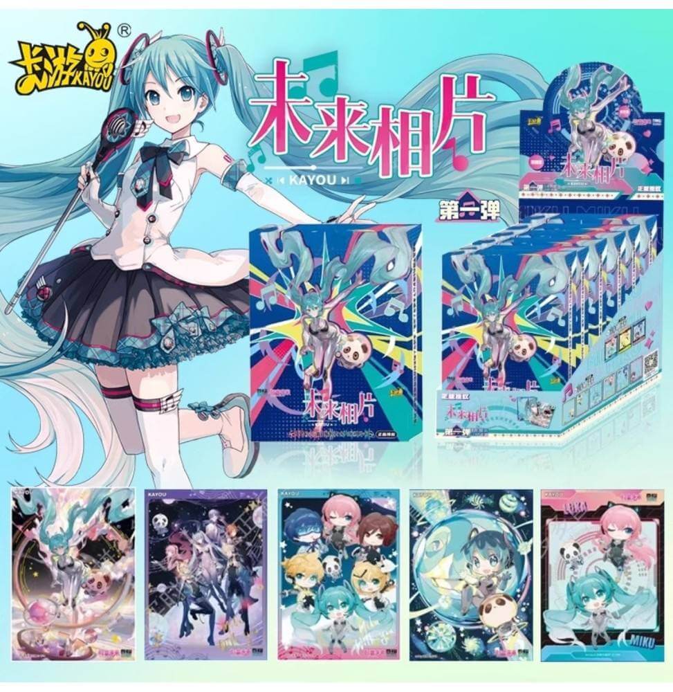 Display Hatsune Miku Kayou Future Has You – boite carte photo