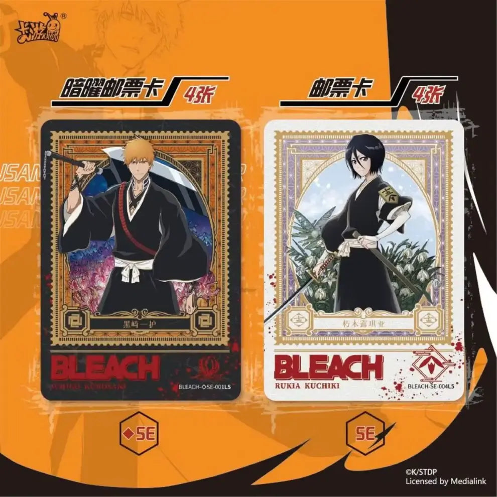 cartes SE bleach tcg tybw wave1 kayou chinois