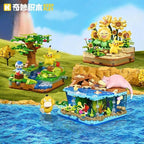 keeppley pokemon partenaire 3 modèles Kit de Construction