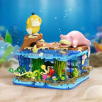 keeppley pokemon partenaire psycokwak et Ramoloss Kit de Construction