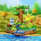 keeppley pokemon partenaire Pikachu et Tiplouf Kit de Construction