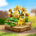 keeppley pokemon partenaire Pikachu et Héliatronc Kit de Construction
