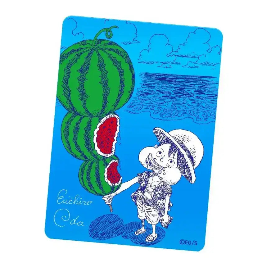 One Piece Card Game – Carte Promo Luffy « Pastèque » NatsuComi 2026 (JPN)