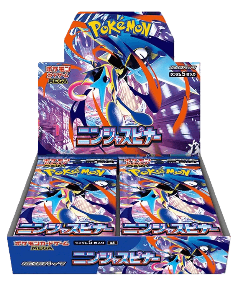 Pokémon – Display M4 Ninja Spinner (Japonais)