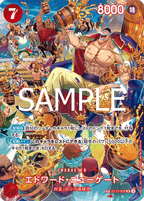 Carte Barbe Blanche SR ALT One Piece OP-10 Royal Blood version japonaise 