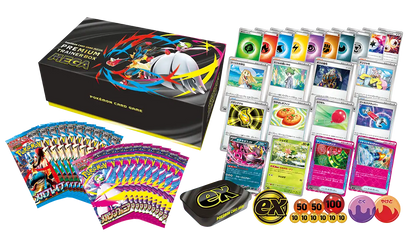 contenu premium trainer box pokemon mega 20 boosters