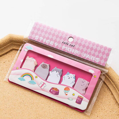Post-it Kawaii Marque-Page Animaux (6 modèles)