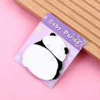 Post-it Panda Kawaii – modèle violet