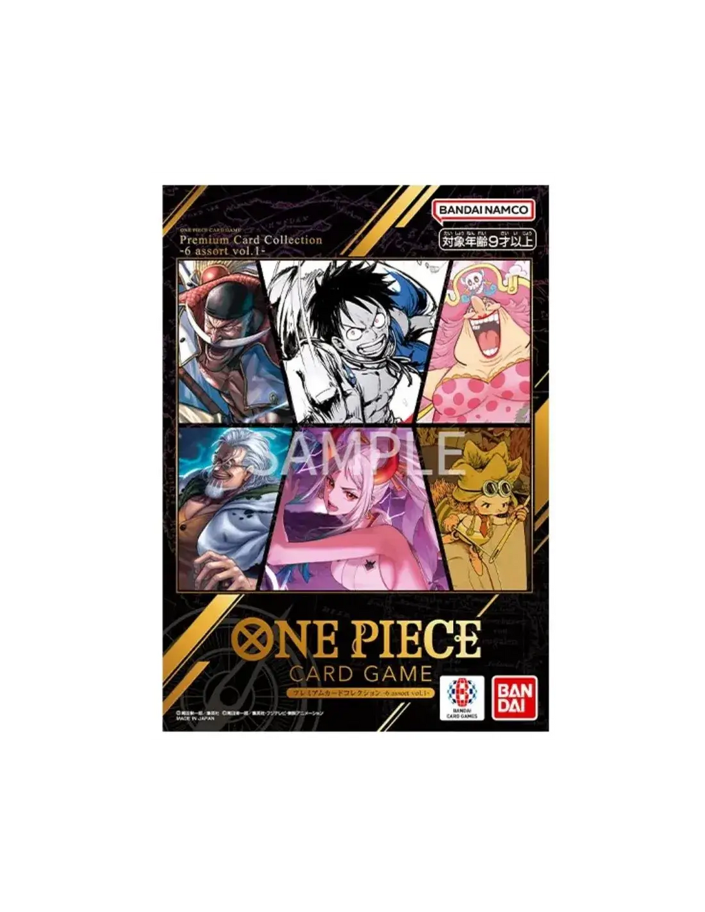 One Piece Card Game – Premium Card Collection 6 Assort Vol.1 – Livret Premium (JPN)