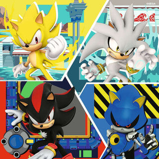 Coffret Puzzles Sonic – 3 x 49 pièces – Les Aventures de Sonic
